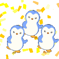 Confetti Party Sticker