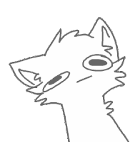 Confuse Animated Cat Sticker