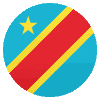 Congo Kinshasa Flags Sticker