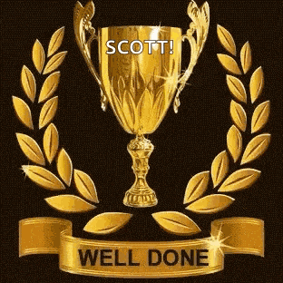 Congrats Gold Trophy GIF