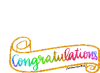 Congratulations Celebrate Sticker