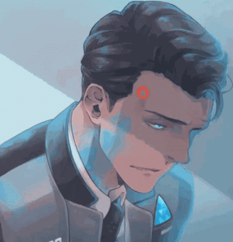 Connor Thinking GIF