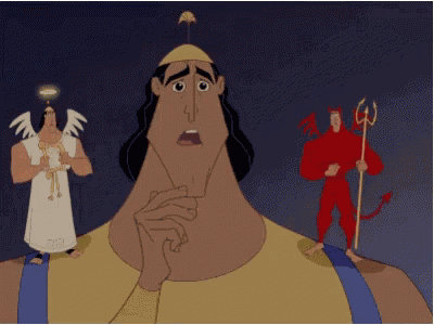 Conscience Evil GIF