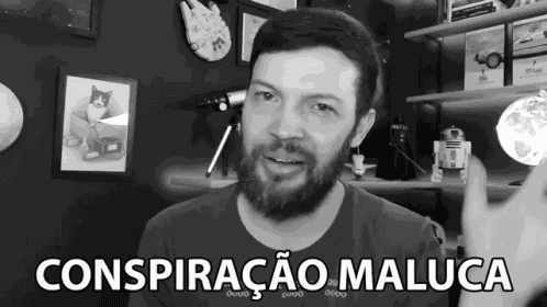 Conspiracao Maluca Crazy Conspiracy Theory GIF