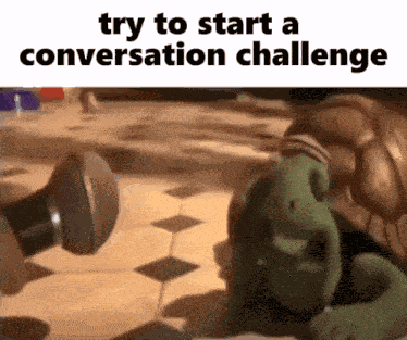 Conversation Turtle GIF