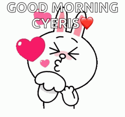 Cony Kiss GIF