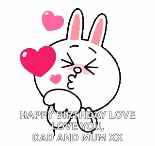 Cony Kiss GIF
