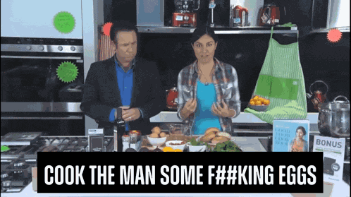 Cook The Man Some Eggs GIF