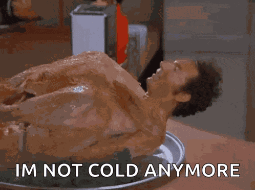 Cooked Myself Turkey Kramer GIF