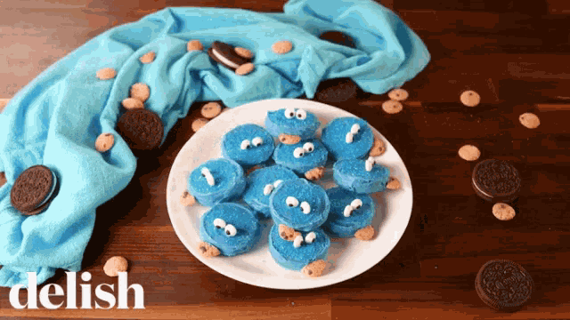 Cookie Monster Delish GIF