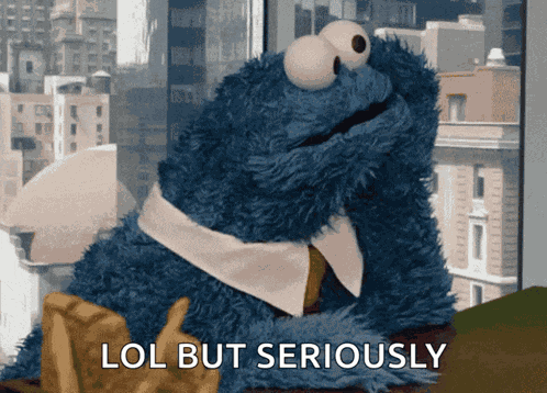 Cookie Monster Elmo GIF