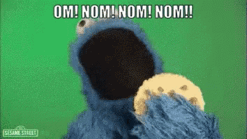 Cookie Monster Om GIF