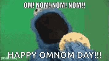 Cookie Monster Om GIF
