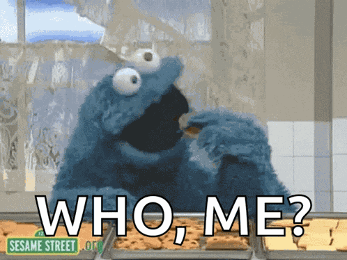 Cookie Monster Sesame Street GIF