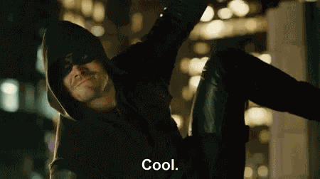 Cool Green Arrow GIF