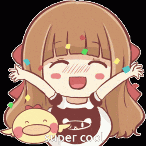 Cool Super Happy GIF