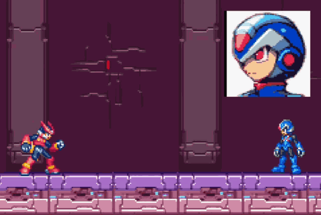 Copy X Megaman X GIF