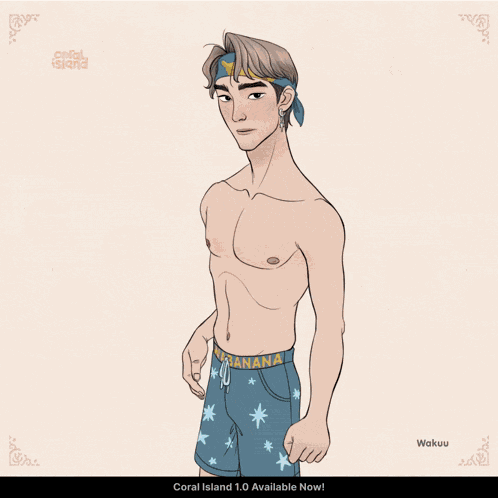 Coral Island Stairway Games GIF