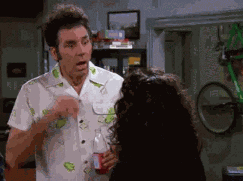 Cosmo Kramer Michael Richards GIF