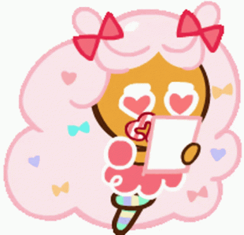 Cotton Candy Cookie Cookie Run GIF