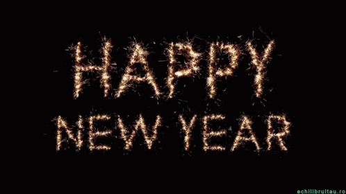 Countdown To New Year Happy New Year GIF
