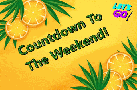 Countdown Weekend GIF