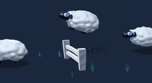 Counting Sheep GIF