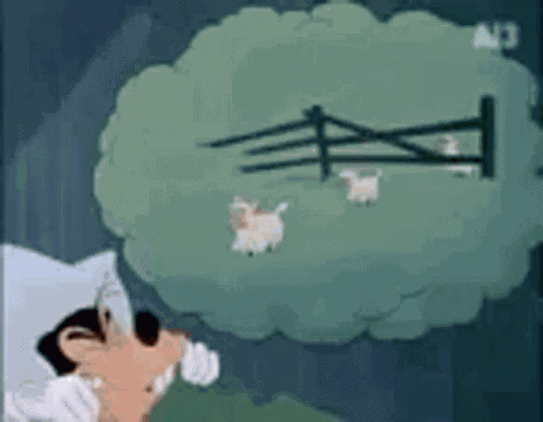 Counting Sheep GIF