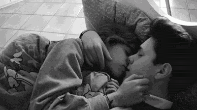 Couple Kiss GIF