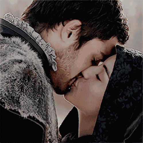Couple Kiss GIF