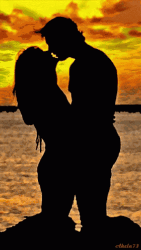 Couples Silhouette GIF