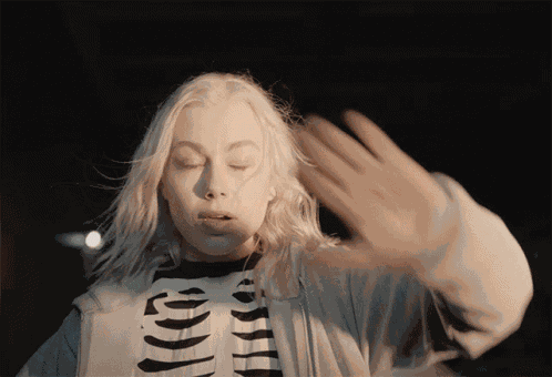 Covering Eyes Phoebe Bridgers GIF
