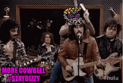 Cowbell Dragon GIF