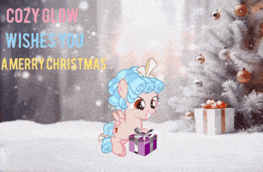 Cozy Glow My Little Pony Friendship Is Magic GIF