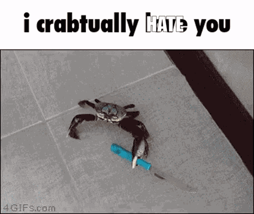 Crab Knife GIF