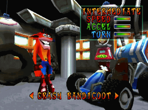 Crash Team Racing Crash Bandicoot GIF