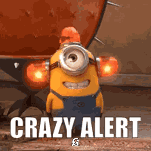 Crazy Alert Crazy GIF