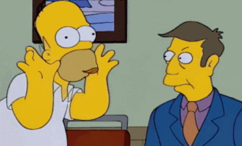 Crazy Homer GIF