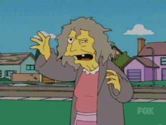 Crazy Lady Eleanor Abernathy GIF