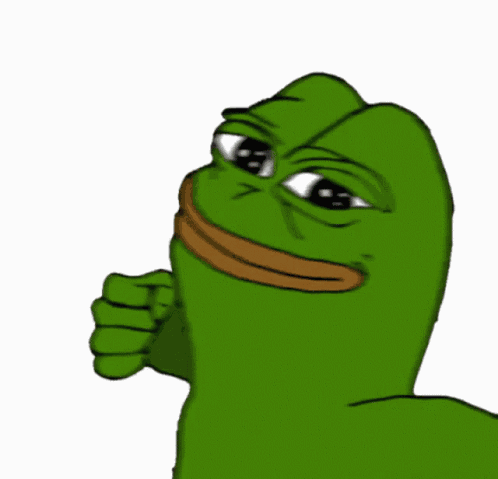 Crazy Pepe The Frog GIF