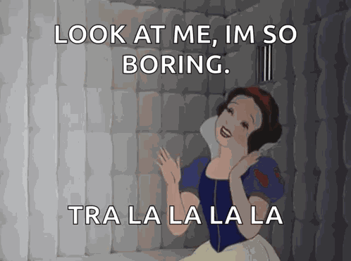 Crazy Snow White Crazy GIF