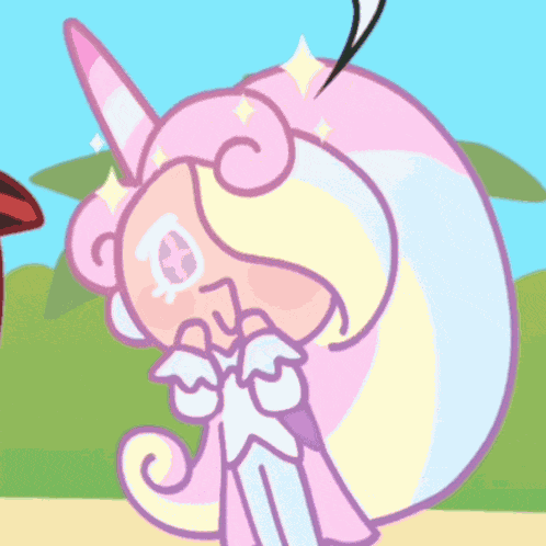 Cream Unicorn Cookie Crk GIF