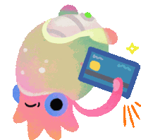 Credit Card Shopping Sticker
