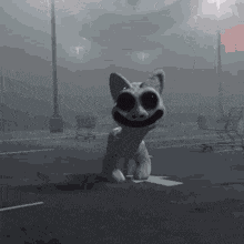 Creepy Cat GIF