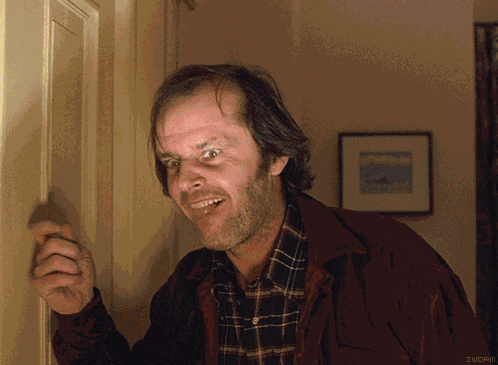 Creepy Knock GIF