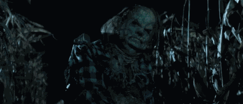 Creepy Scarecrow GIF