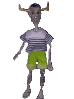 Creepy Weird Sticker