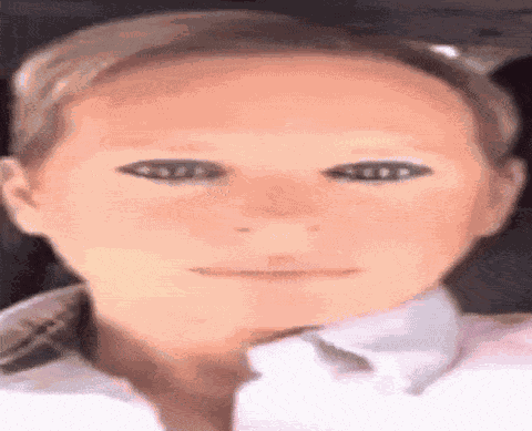 Creepy White Eyes Creepy White Lady Eyes GIF