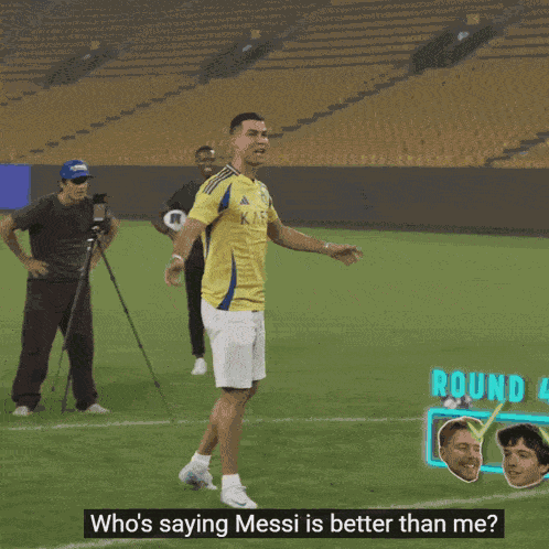 Cristiano Ronaldo Mr Beast GIF