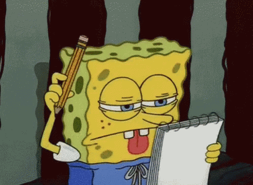 Critical Thinking Spong Bob GIF